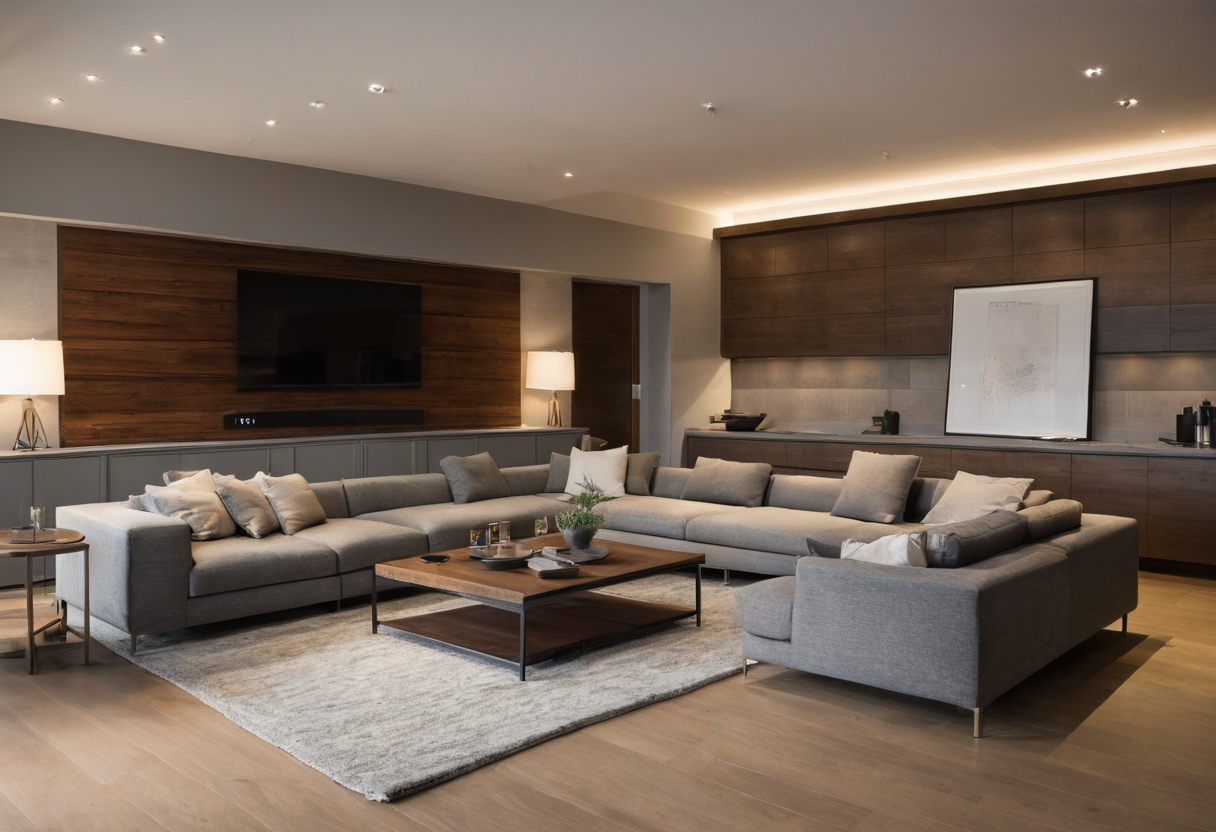 Sofas, chairs, rugs, and consoles should be assigned by exposure zone rather than appearance alone shown in a luxury residential interior